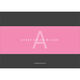Pink Triple Photo Birth Announcements Image 2 of 6